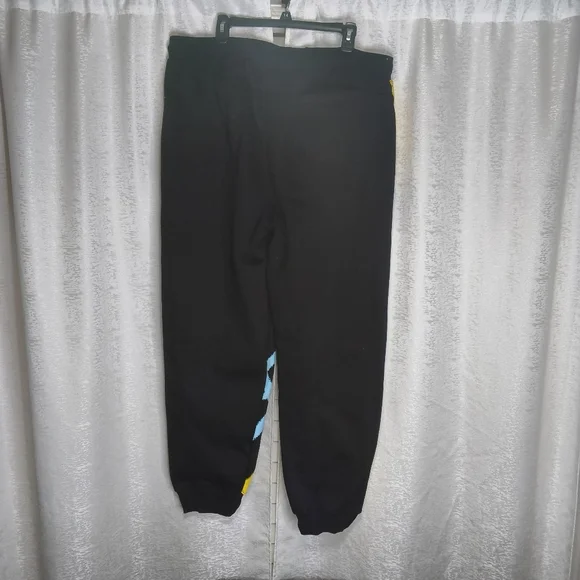 Bleecker & Mercer  Hustle World Sweatpants  Urban Graphic Street wear Size 3Xl - Picture 3 of 10